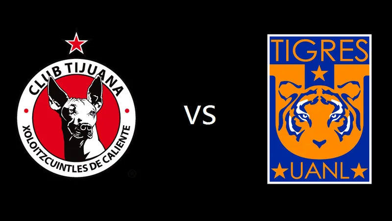 Cầu thủ Tigres UANL vượt qua phòng ngự của Club Tijuana Cầu thủ Tigres UANL vượt qua phòng ngự của Club Tijuana