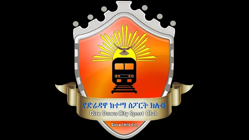 Cầu thủ Dire Dawa và Arba Menche tranh chấp bóng trên sân Cầu thủ Dire Dawa và Arba Menche tranh chấp bóng trên sân