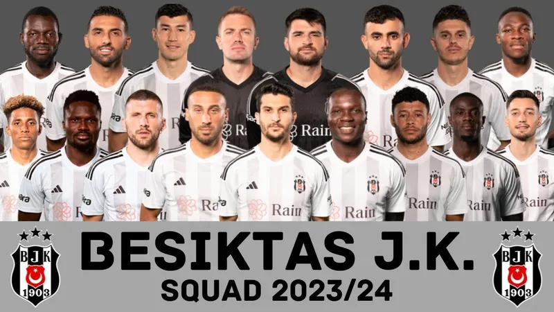 Cầu thủ Besiktas điều chỉnh chiếc áo trên sân cỏ